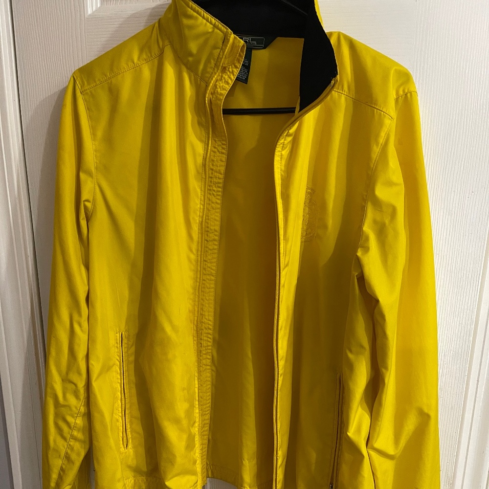Yellow Ralph Lauren jacket